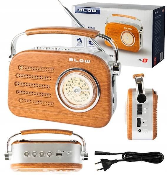 RADIO PRZENOŚNE | BLOW RA3 | AM/FM BLUETOOTH