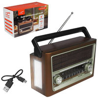 RADIO PRZENOŚNE ELMA RETRO LTC 118UBT FM/AM/SW USB BLUETOOTH LXLTC118UBT Inny marka