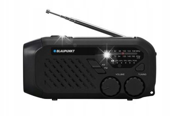 RADIO PRZENOŚNE SOLARNE TURYSTYCZNE Z KROBĄ BLAUPUNKT DYNAMO Z LATARKĄ SOS - Inny producent