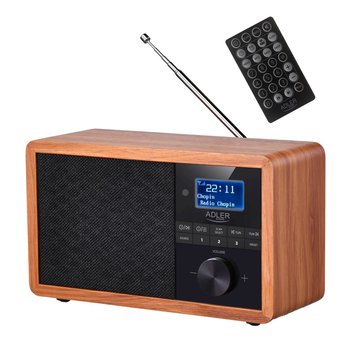 Radio Retro Adler Ad 1184 Dab+ Bluetooth Usb Sd + Pilot Dab +Bluetooth      - Adler