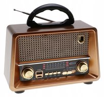Radio Retro PRZENOŚNE SOLARNE Głośnik Bluetooth Solar USB MP3 TF 152