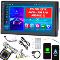 Radio Samochodowe 2 Din 2Gb/64Gb Android Auto Carplay Rds Wifi GPS 7