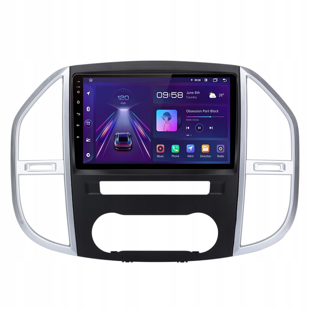 Inny producent Radio samochodowe do Mercedes Benz Vito W447