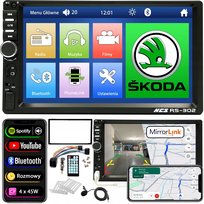 RADIO SAMOCHODOWE do SKODA FABIA 1 I 1999- 2008 BT NCS