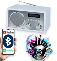 Radio sieciowe Radio domowe Radio kuchenne DAB+ Bluetooth