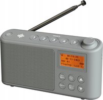Radio sieciowo-bateryjne DAB+, FM I-BOX Spectrum szary I-BOX