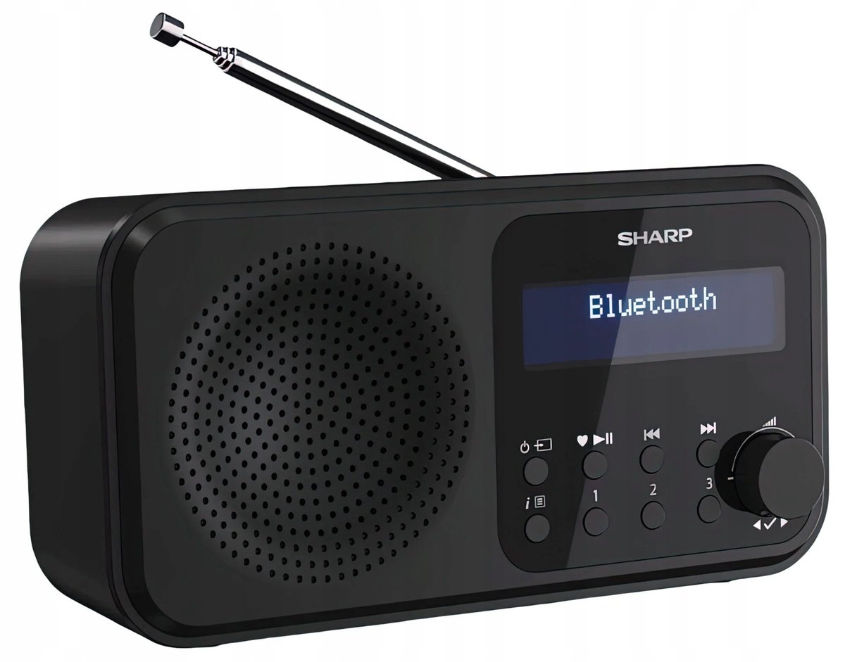 Radio sieciowo-bateryjne DAB+, FM Sharp DR-P420-Zdjęcie-0