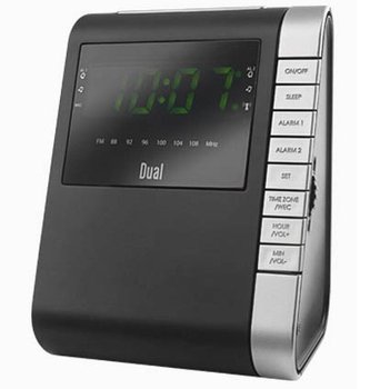 Radio Zegar Radiobudzik DUAL RCCR2 LED - Dual