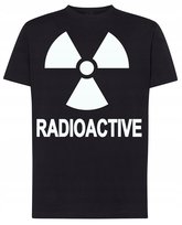 Radioactive Strefa Skażenia T-shirt Modny Rozm.XS