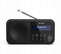 Radioodbiornik przenośny Sharp Tokyo DR-P421 BK Radio DAB+ Bluetooth Czarny Sharp
