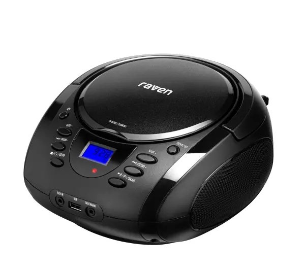 Rayven Raddix Radioodtwarzacz CD Raven ECDP001 Bluetooth Radio FM Czarny - Inna marka ...