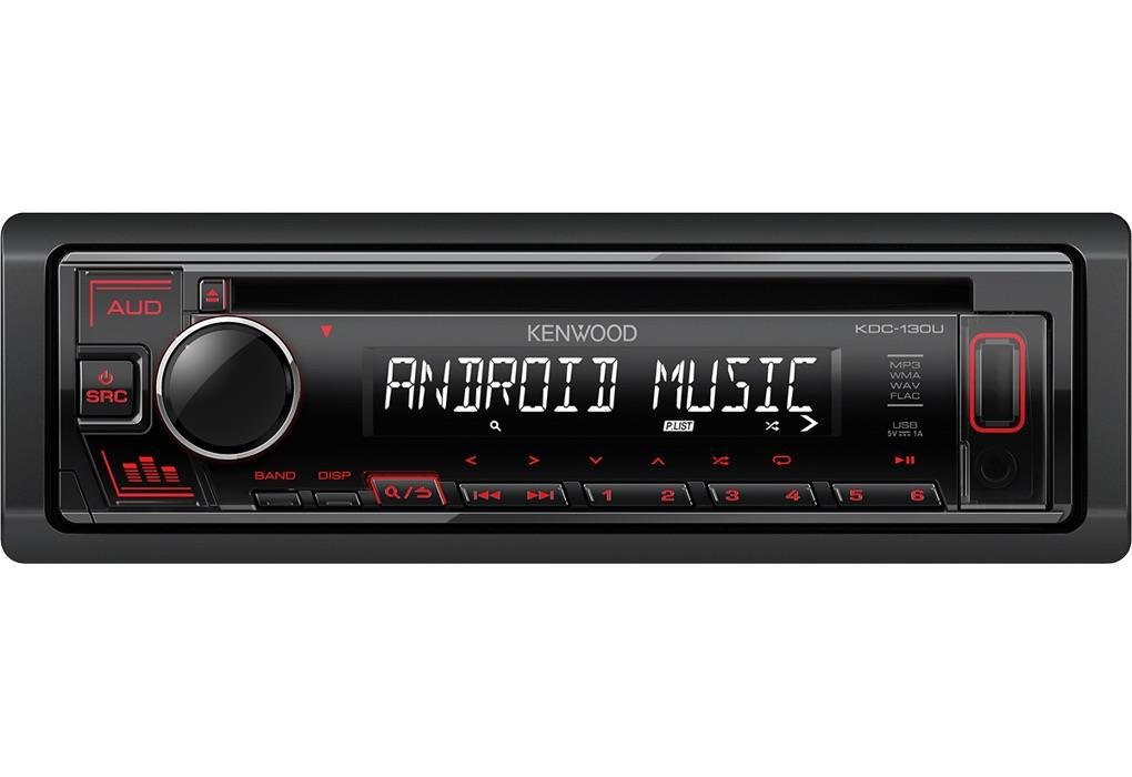 Radioodtwarzacz samochodowe KENWOOD KDC-130UR (CD + USB + AUX)