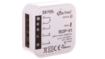 Radiowy odbiornik dopuszkowy 1-kanałowy ROP-01 EXF10000047 - ZAMEL