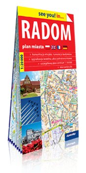 Radom. Plan miasta 1:20 000 - Opracowanie zbiorowe