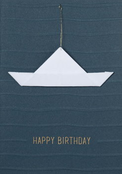 Raeder, kartka happy birthday boat - Raeder