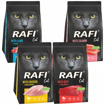 Rafi Cat Karma Sucha Dolina Noteci Dla Kota Mix Smaków 4 X 1,5 Kg - Rafi