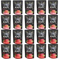 Rafi Cat Mokra Karma Dla Kota Dolina Noteci Mix Smaków 20 X 300G Bezzbożowa