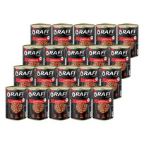 Rafi Classic Mokra karma dla kota kawałki z wołowiną w sosie zestaw 20 x 415 g