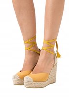 RAID ESPADRYLE NA KOTURNIE ŻÓŁTE KLASYCZNE 38 1BWU Raid