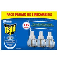 Raid Wkłady Owadobójcze Do Elektrofumigatora x3szt Raid