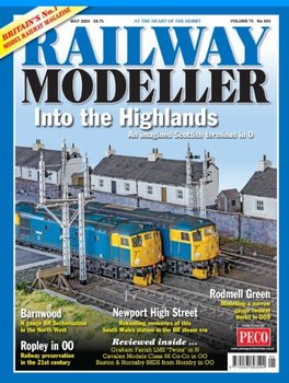 Railway Modeller Magazine Volume 75 No 883 May 2024 UK