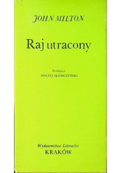 Raj utraconych - John Milton | Książka w Empik