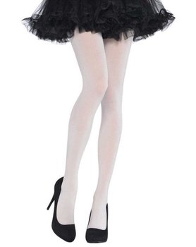 Rajstopy Białe-M - Amscan