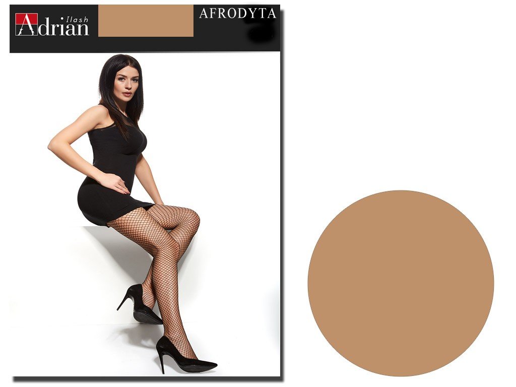 Rajstopy Kabaretki Adrian Afrodyta Opal 4 - Adrian | Moda Sklep EMPIK.COM