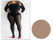 Rajstopy półmatowe Plus Size 20 DEN elastyczne duże rozmiary Beige 7 KNITTEX