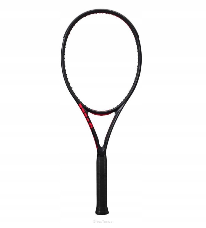 Raquette Tennis Wilson Clash 100UL V3.0 - 265 G - Noir-rouge - Technologie SI3D - Pour Jeu Rapide Et Précis