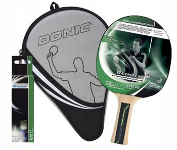 Rakietka DONIC +pokrowiec +piłeczki tenis stołowy - DONIC