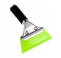 Rakla z Rączką Ściągaczka Czyszczenie Szyb Aplikacjia Folii PPF  Zielona