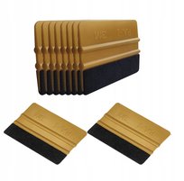 Rakla Złota z Filcem do Folii Naklejek Gładzik