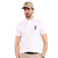 Ralph lauren biała Polówka Męska Koszulka Polo Bawełna PREMIUM r.XL