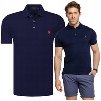 RALPH LAUREN męska koszulka polo granat SLIM RALPH LAUREN męska koszulka polo granat SLIM r.XXL