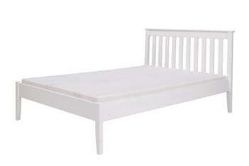 Rama łóżka, biały dąb, Luino, 101x102x206,5 - Konsimo