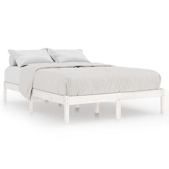 Rama łóżka drewniana 120x200 biała / AAALOE - Zakito Home