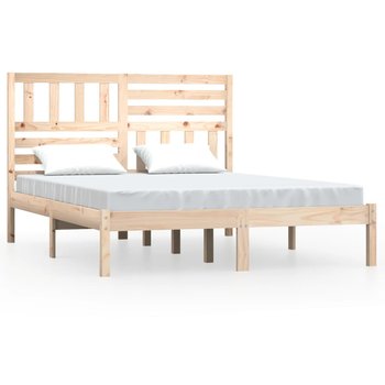 Rama łóżka drewniana 120x200 cm, sosna, naturalny - Zakito Europe