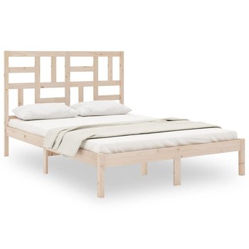 Rama łóżka drewniana 140x200 cm natura / AAALOE - Zakito Home
