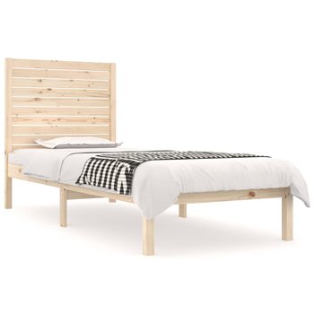 Rama łóżka drewniana 195,5 x 96 x 100 cm, sosna - Zakito