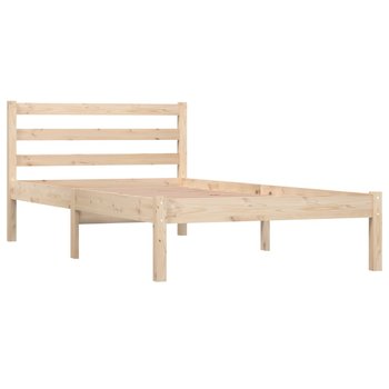 Rama łóżka drewniana 90x190 cm, sosna, naturalny - Zakito Europe
