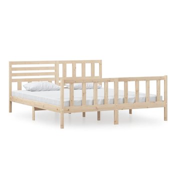 Rama łóżka drewniana sosnowa 180x200cm, naturalny - Zakito Europe