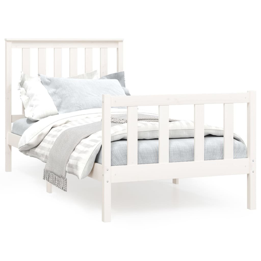 Фото - Ліжко Rama łóżka drewniana, sosnowa, biała, 205,5 x 106