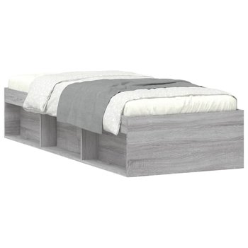 Rama łóżka drewnopochodna 193x78x35 cm szary dąb - Zakito Europe
