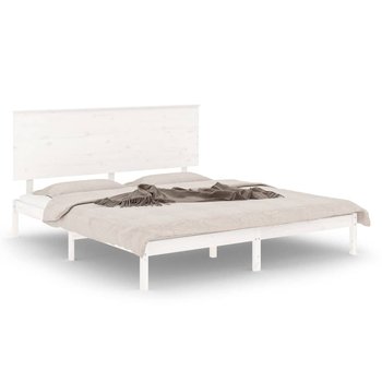 Rama łóżka King Size biały sosna 150x200 cm - Zakito Europe