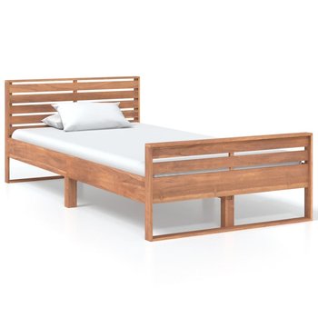 Rama łóżka, lite drewno tekowe, VidaXL, 100x200 cm - vidaXL