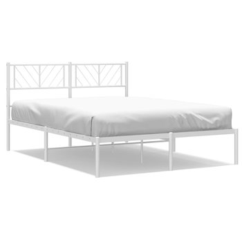 Rama łóżka metalowa biała 140x200cm - Zakito Europe