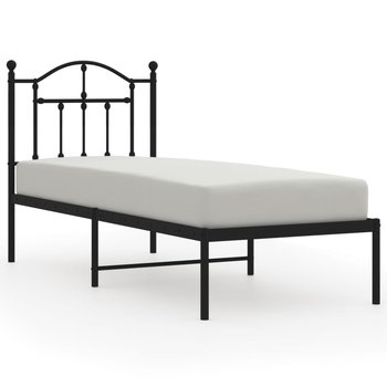 Rama łóżka metalowa czarna 196x80x97 cm - Zakito Europe