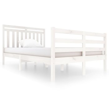 Rama łóżka sosnowa 120x200 biała - Zakito Europe