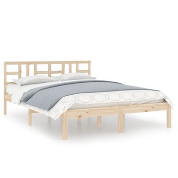 Rama łóżka sosnowa 140x200 cm, bez materaca - Zakito